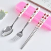 Strawberry, set, 3 piece set