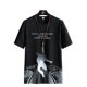 2023 Summer New Short-sleeved T-shirt Men's Crew Neck Casual Half-sleeved Base Shirt Trendy Brand Top T-shirt Cotton Men's