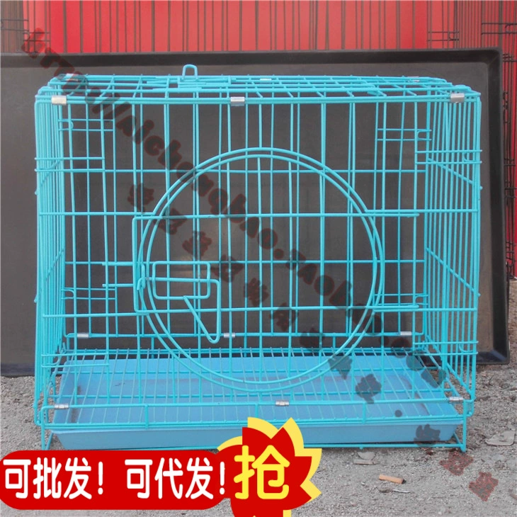 Оптовая 60 см Длинная Круглая дверь смелый клетка любимчика клетка кролика клетка собаки проволочная клетка куриная клетка