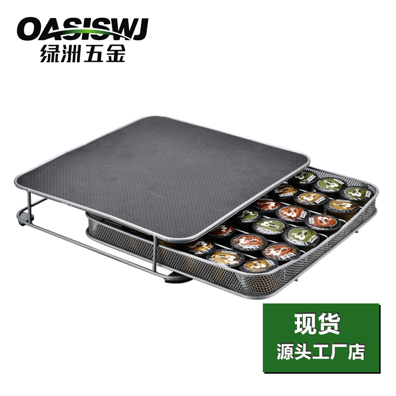 OASISWJ cafetera base de la cápsula de almacenamiento caftaly36 PCs máquina de café accesorios cápsula caja de almacenamiento