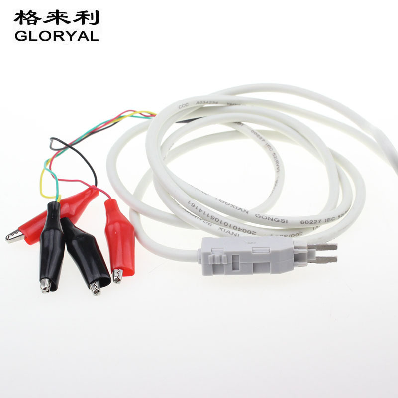 4芯测试线 四芯绳 科隆模块线 带鳄鱼夹 Test Cord