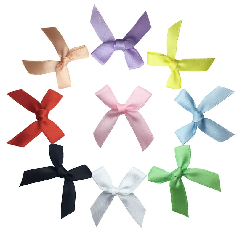 1,5 см шириной полиэстер маленький лук нижнее белье колготки ювелирные аксессуары для одежды Подарочная коробка DIY ручной лук