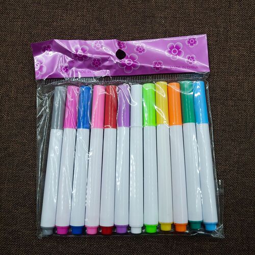 Colored liquid chalk dust-free erasable LED fluorescent light board pen children's graffiti painting blackboard pen wholesale