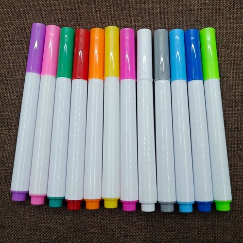 Colored liquid chalk dust-free erasable LED fluorescent light board pen children's graffiti painting blackboard pen wholesale