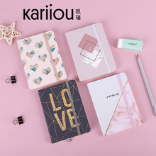 批发亚马逊高颜值加厚精装笔记本 烫金商务办公日记手账记事本子