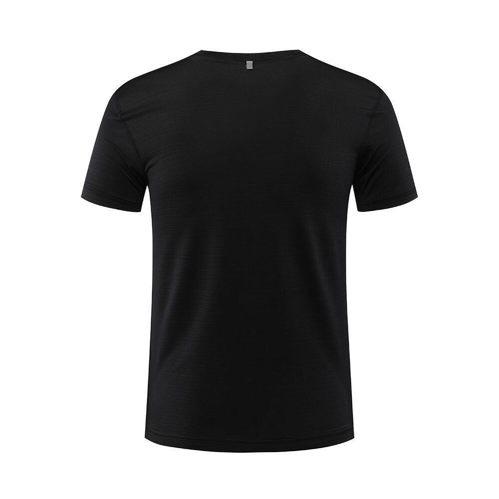 Verano delgada de manga corta maratón cuello redondo corriendo de secado rápido de la camiseta deportiva ropa de grupo ropa de trabajo personalizado impreso LOGO