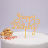 Birthday party Yayli cake plug -in 10 birthday dessert baked cake decoration account