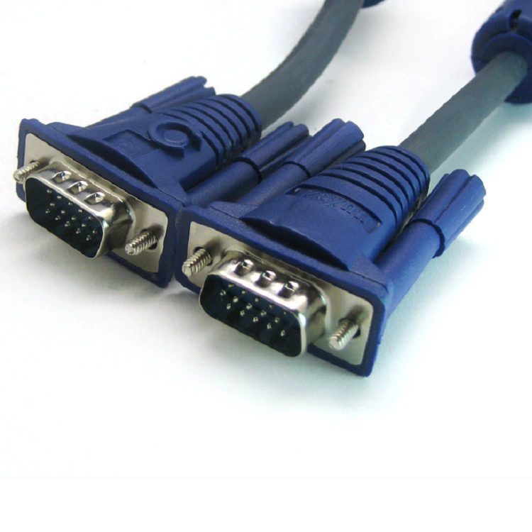 Заводские поставки 15 стежков 3+6 полностью медный VGA кабель проектора высокочистый провод для подключения к компьютеру телевизионный кабель длиной 1,5 метра