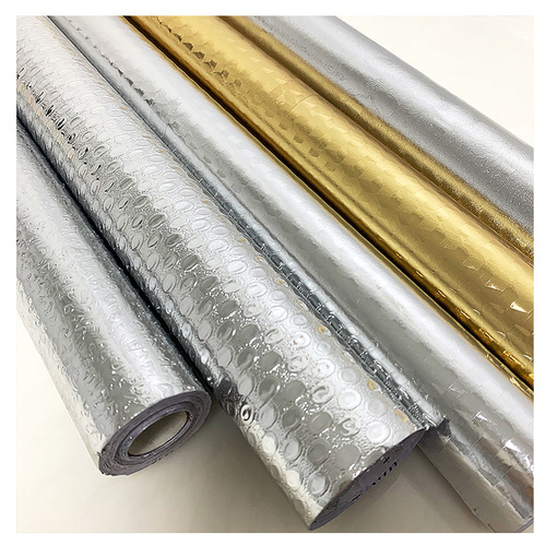 Aike Waterproof Thickened High Temperature Resistant Stove Aluminum Foil Wallpaper Fireproof Decorative Wall Sticker Self-Adhesive Kitchen Oil-proof Sticker