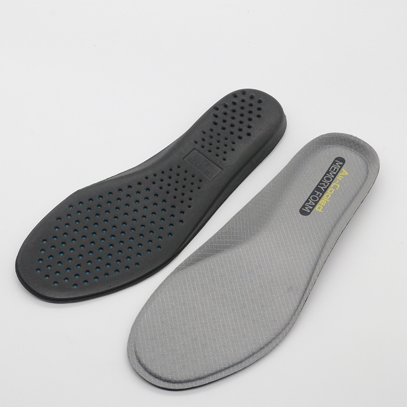 Step on shit feeling high elastic super soft shock absorption deodorant running sweat absorbent breathable comfortable basketball football shoes foam insole wholesale