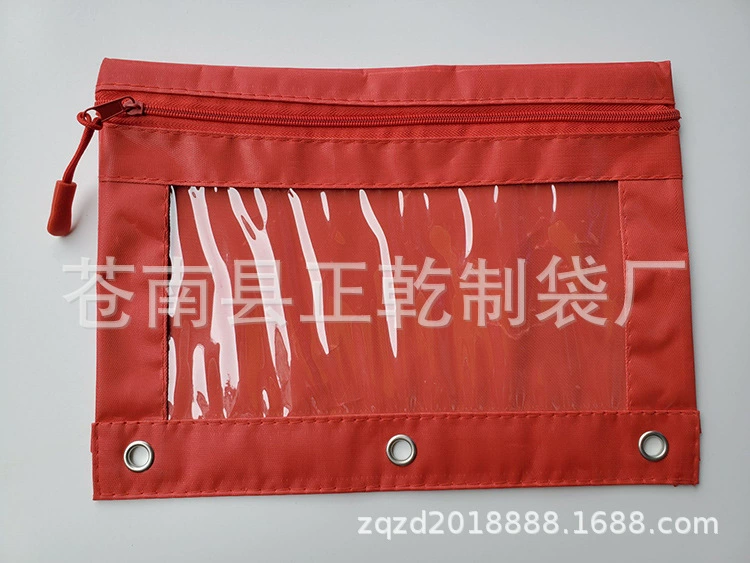 Pencil case, pendant with zipper for documents