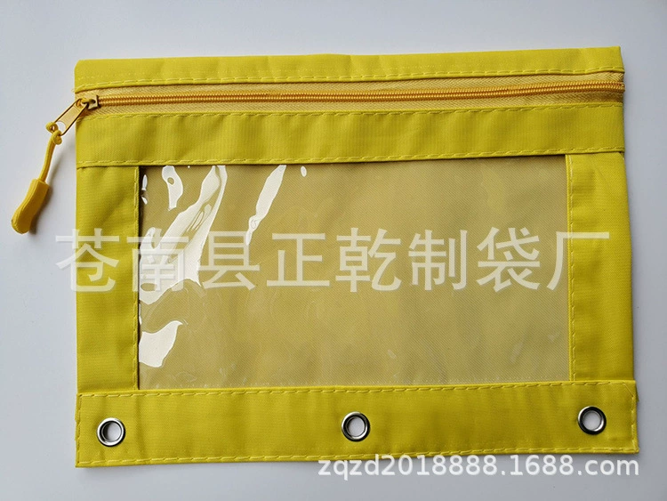 Pencil case, pendant with zipper for documents