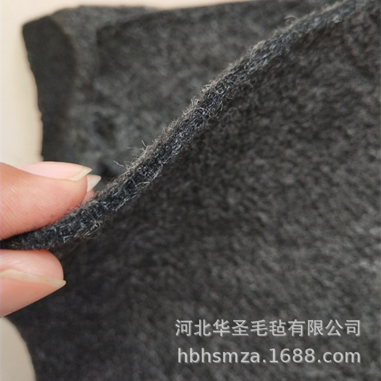 人造纤维阻燃棉 地毯复合用毛毡布  离火即灭无熔滴针刺无纺不织