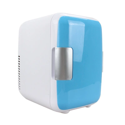 Wholesale car Mini Mini refrigerator 4L refrigerator car dual-use refrigeration Refrigerator Incubator mask freezer (Soyuducular) - blue