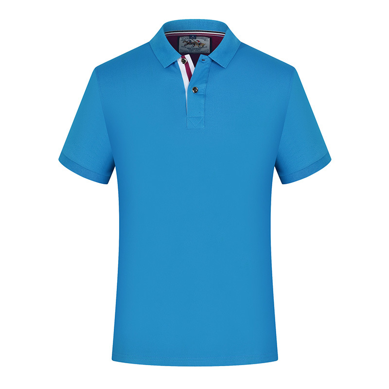 Camisa de polo de solapa logotipo personalizado patrón ropa de trabajo grupo ropa camiseta publicidad personalizada camisa cultural manga corta al por mayor