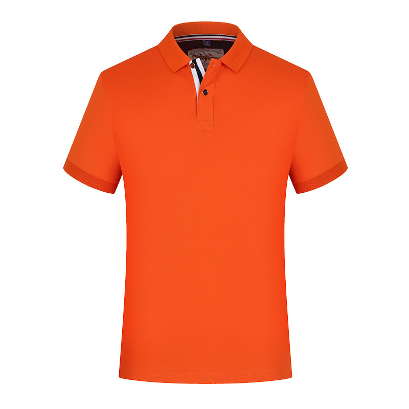 Camisa de polo de solapa logotipo personalizado patrón ropa de trabajo grupo ropa camiseta publicidad personalizada camisa cultural manga corta al por mayor
