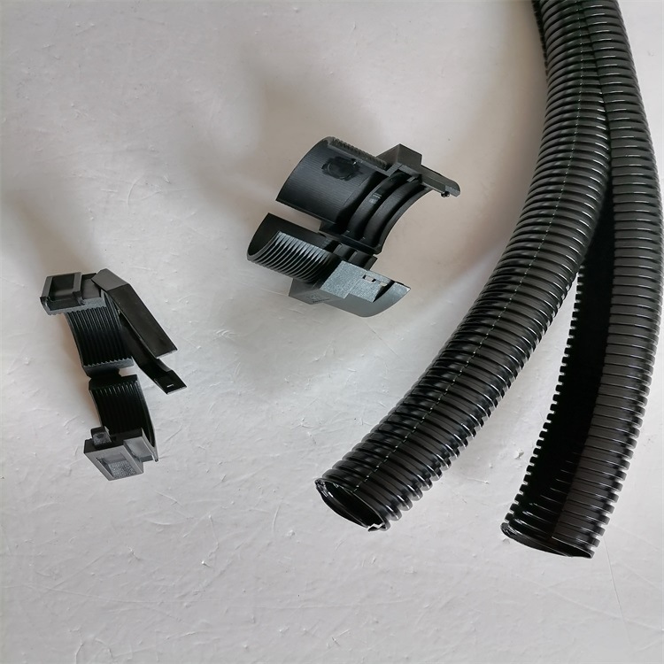 广水市SPA-AD25.8双层开口波纹管  双壁开口尼龙软管现货