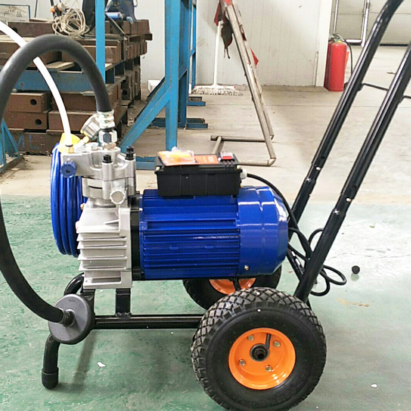 常青机械厂家供应电动高压无气喷涂机乳胶漆油漆涂料喷涂机隔膜泵