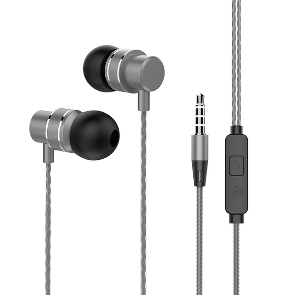 M01 gun color single-micro headphones included in packaging