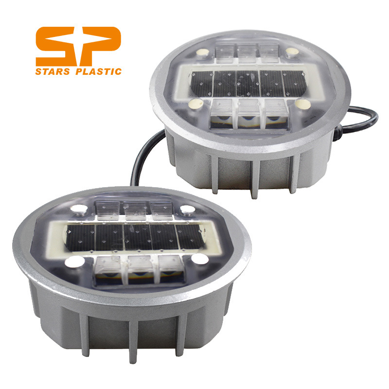 太阳能接电款道钉人行道地埋式自发光耐用地埋防水反光嵌入式