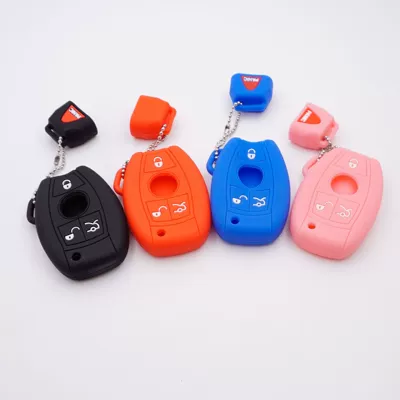 Suitable for Mercedes-Benz Ces Cla220 Gla200 Glc260 Remote Control Key Case Car Key Silicone Case