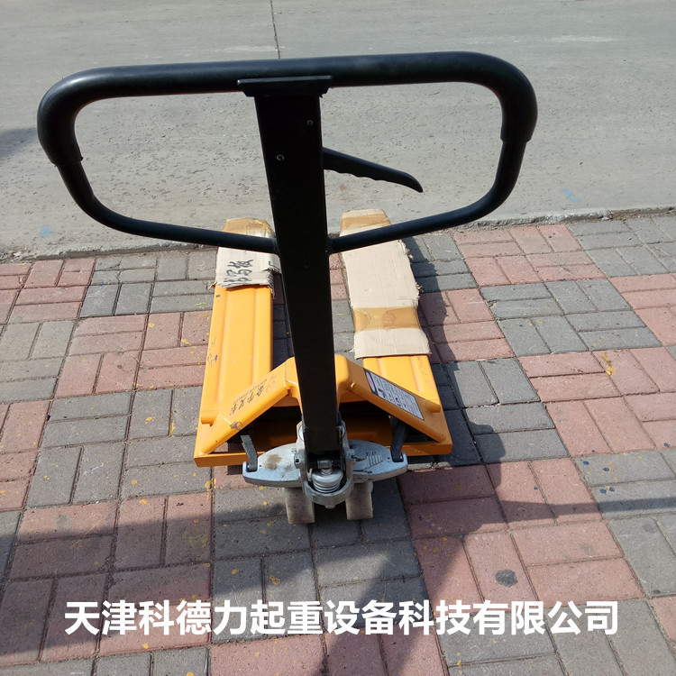 手推液压叉车 液压平板车 液压搬运车 油压车  2吨3吨地牛 升高车