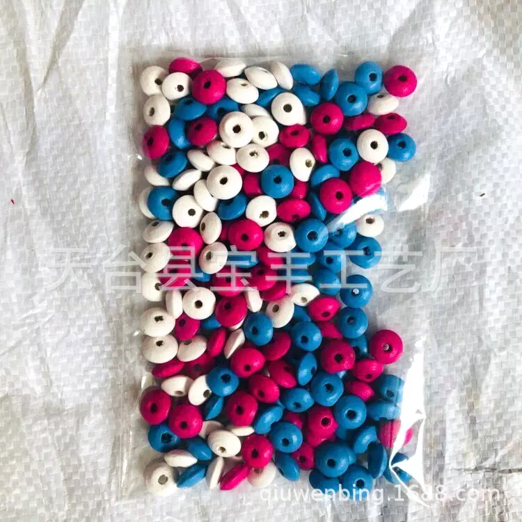 100粒散装diy儿童串珠玩具 弱视纠正穿珠益智玩具 男女孩手工厂家