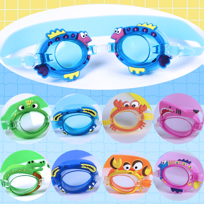 New pink small fish cartoon children swimming goggles for boys and girls children baby waterproof anti-fog HD crab swimming goggles New pink small fish cartoon children swimming goggles for boys and girls children baby waterproof anti-fog HD crab swimming goggles