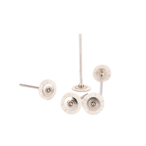 Dental consumable polishing brush with handle, white goat hair flat brush with handle, electric drill matching small brush, various models