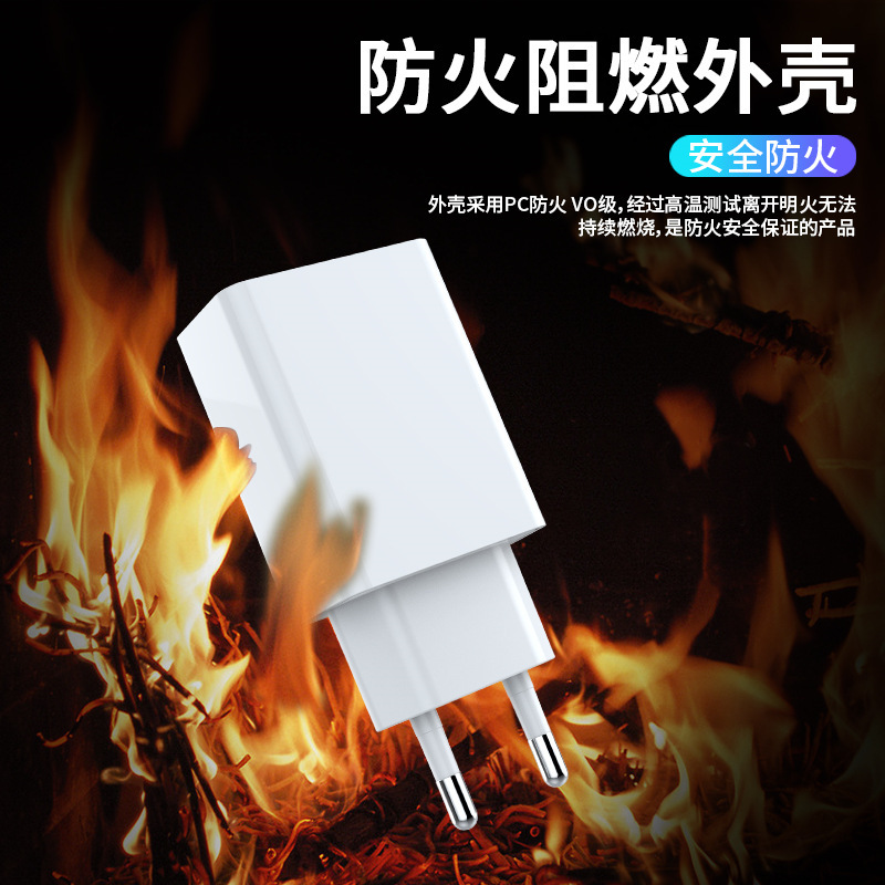 Fábrica al por mayor certificado CE cargador estándar europeo 5v2a adaptador de corriente enchufe estándar europeo USB cabeza de carga del teléfono móvil