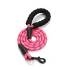 Amazon explosion pet supplies reflective round rope nylon woven traction rope dog explosion -proof rope walking dog rope