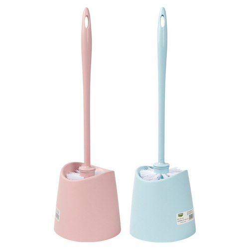 Factory direct sales Japanese style bathroom toilet brush toilet brush set with base combination household toilet brush wholesale