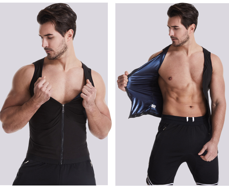 Amazon quema de grasa vientre contracción fitness sudor hombro Correa chaleco correr yoga sudor traje deportes corsé sudor traje