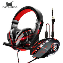 适用Xbox 360/PS4/PS3/switch/电脑重低音头戴式有线耳机