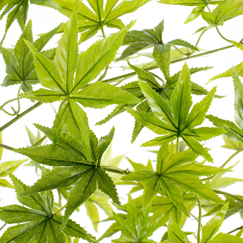 Arce artificial arce rojo bonsai Nordic decoración del hogar Planta artificial árbol artificial venta directa de fábrica al por mayor