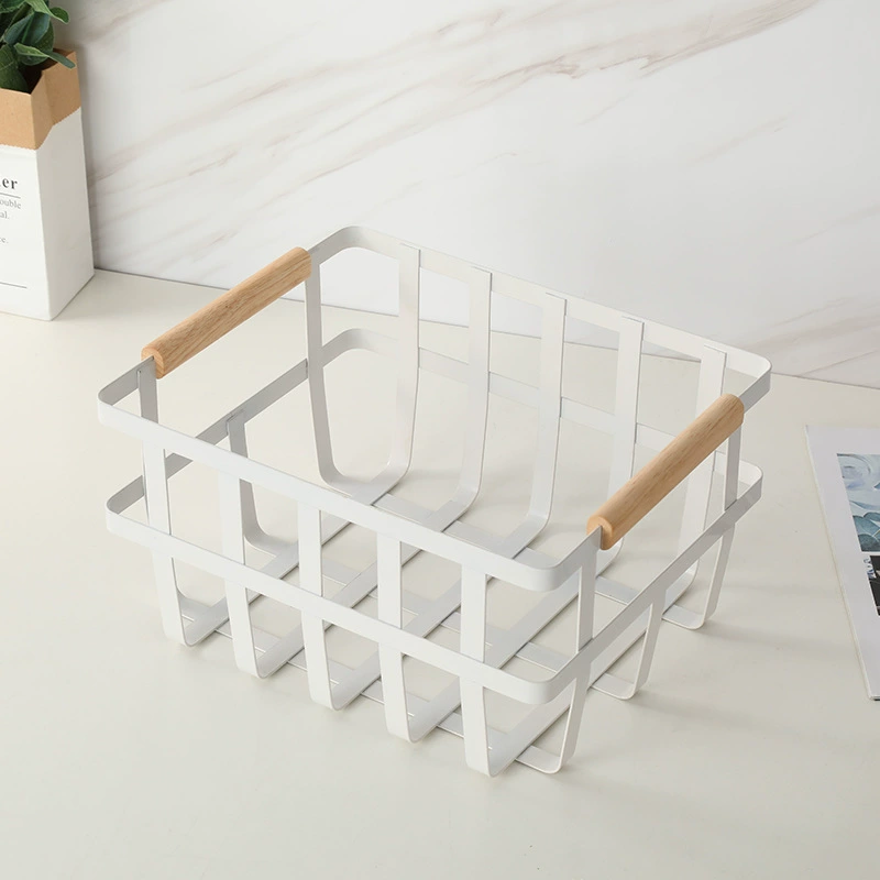 Storage system, table white storage basket