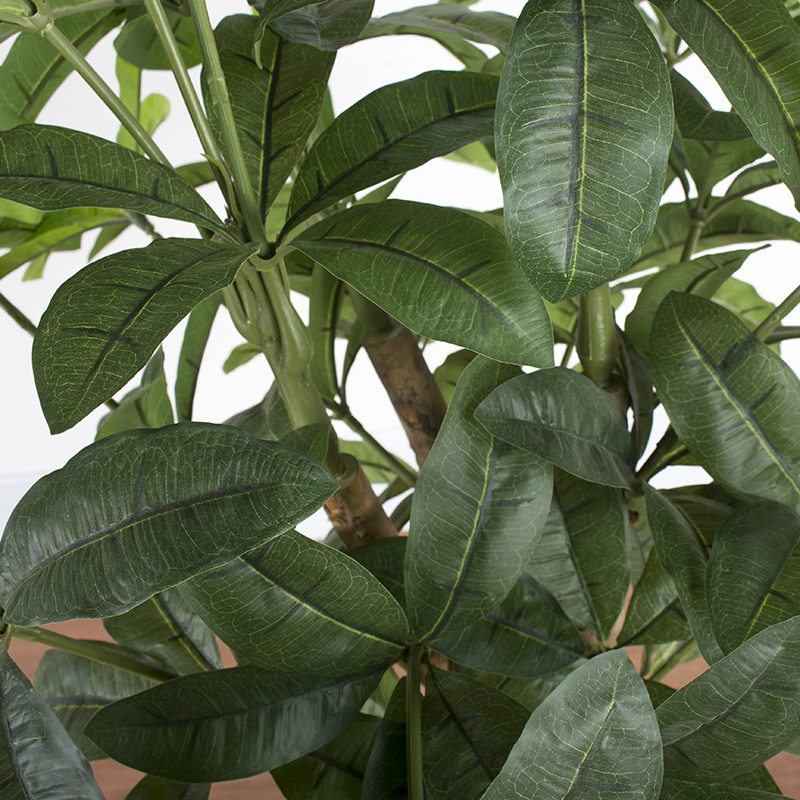 Árbol de La Fortuna artificial árbol de dinero decoración interior decoración en maceta venta directa de fábrica al por mayor