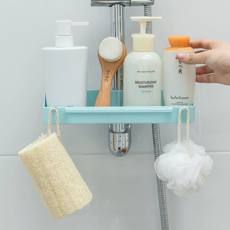 Прямые поставки с фабрики: душевая стойка без сверления, регулируемая душевая штанга, поддон для хранения, корзина для хранения, подвесной шар для ванны.