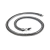 Men's woven accessory stainless steel, universal necklace, suitable for import, simple and elegant design, wholesale