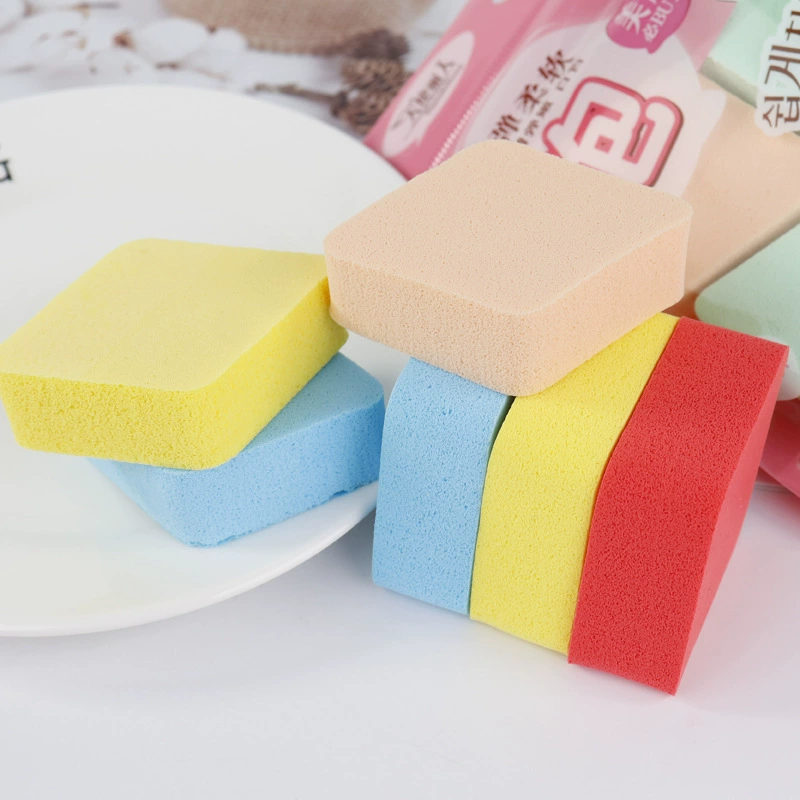 Ангел женщины Sponge, молочко для очищения лица косметическое, 4 штуки, четыре цвета