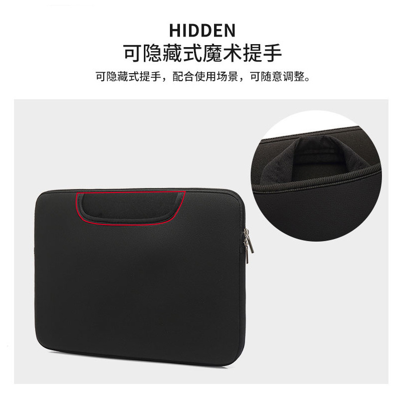 Bolsa de ordenador portátil de fábrica 14 MacAirPRO13-inch de 15 pulgadas en stock funda protectora resistente a caídas maletín portátil