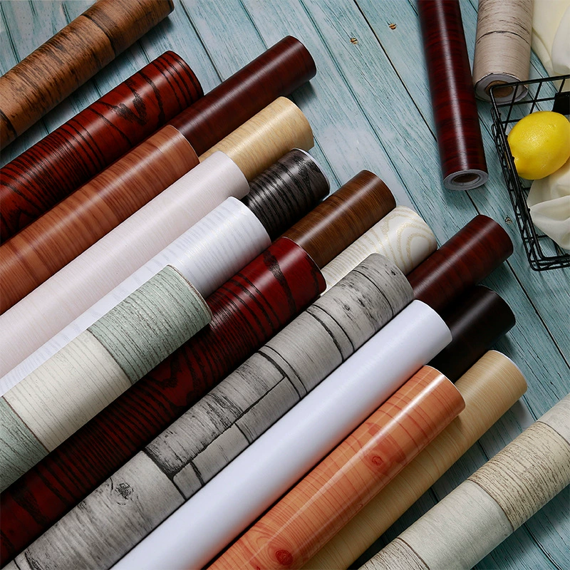 Наклейка под дерево, наклейка под дерево, водостойкая самоклеящаяся настенная деревянная дверь, старая мебель, ремонт шкафа, стола