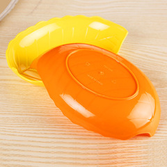 Creative Candy Color Fashion Candy Tray Creative Leaf Shape Plastic Fruit Tray Simple Melon Seed Snack Tray Nuts Tray