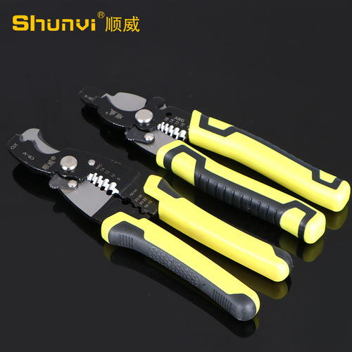 [Manufacturer wholesale] Multifunctional wire stripping pliers, manual wire pulling pliers, wire crimping pliers, stripping pliers, cable stripping pliers