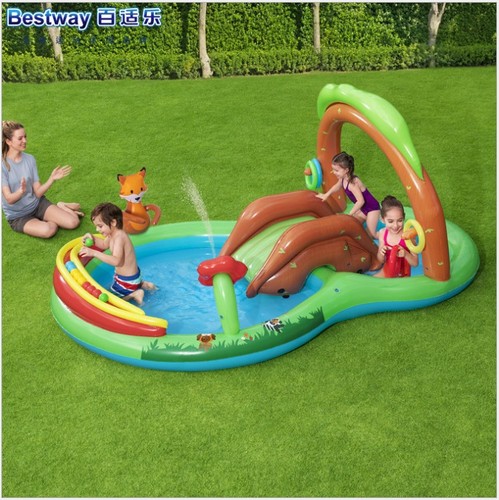 Bestway inflatable swimming pool children's toys paddling pool bathtub shade pool ocean ball pool family pool