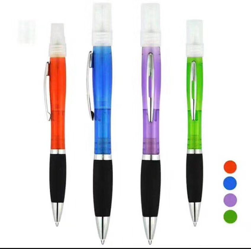 Manufacturer's Best-Selling Multifunctional Spray Pen Perfume Spray Pen Student Disinfectant Antibacterial Ballpoint Pen Customized Logo