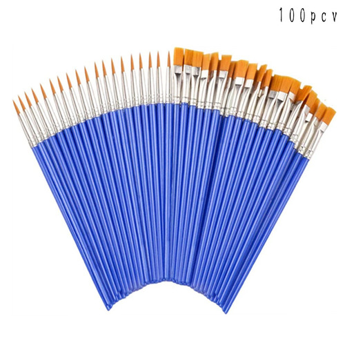 Brush pen, line drawing pen, art painting flat brush, DIY painting, doodle brush