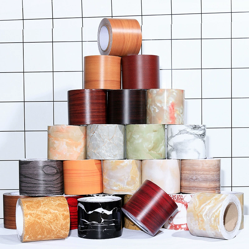 Плинтус самоклеящиеся настенные наклейки Линия пола подоконник дверная рама волновод линия талии декоративная линия пол угловая линия стикер стены