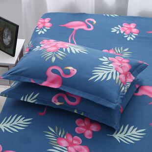 Factory wholesale pillowcase pillowcase adult a pair of skin-friendly sanding high-density adult student pillowcase pillow cover