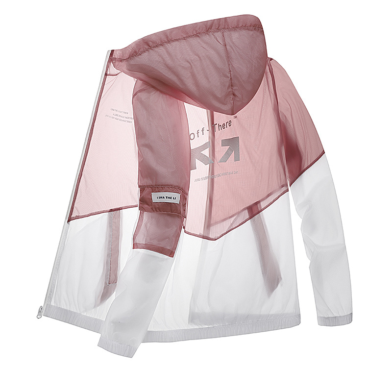 Soporte Entrega verano Internet celebridad TikTok deportes ropa de protección solar Hombres estilo coreano SLIM-Fit guapo ultrafino transpirable protección solar piel